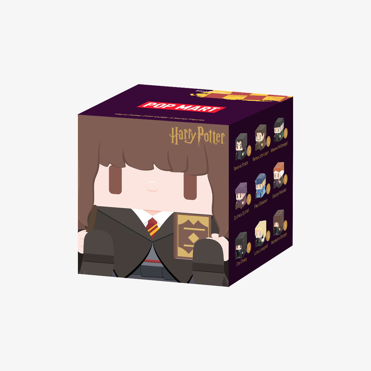Dive into the wizarding world with Pop Mart’s Harry Potter POP CUBE-3 Series—an enchanting blind box collection blending minimalist design with nostalgic charm. Each cube-shaped figure captures a beloved character or iconic element from the Harry Potter universe, skillfully reinterpreted in playful, compact form. Standing at just under 2 inches tall, these figures are ideal for desk displays, bookshelves, or adding to themed curio collections.

Random Design: Blind boxes are fully random and we cannot accep