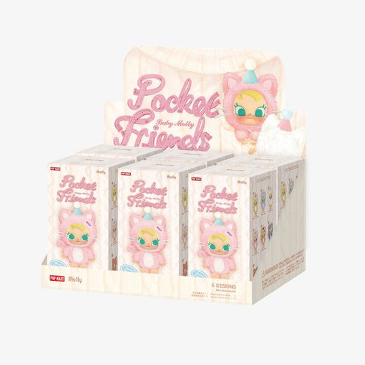 POP MART Baby Molly Pocket Friends Series Plush Pendant Blind Box AUTHENTIC