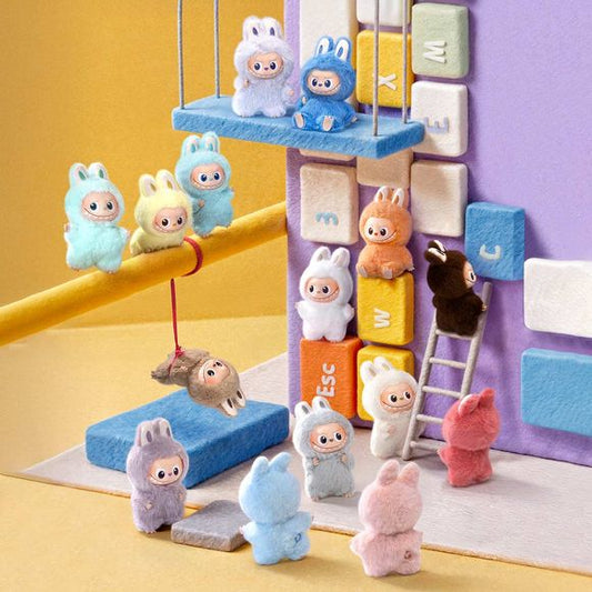 POP MART Labubu V4 The Monsters Pin For Love Plush Pendant Blind Box (A-M) - Full Case