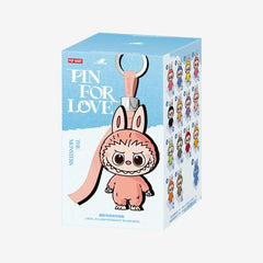 POP MART Labubu V4 The Monsters Pin For Love Alphabet Plush Pendant - Letter Y