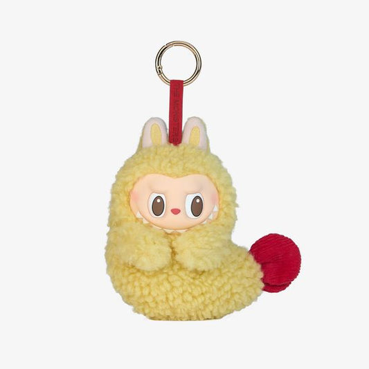 POP MART The Monsters Wacky Mart Series Earphone Headphone Case.  Size Excluding Hanging Loop: 5.91 inches.