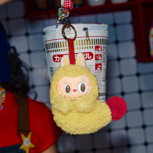 POP MART Labubu Monsters Wacky Mart Series Earphone Shrimp Tempura Bag AUTHENTIC