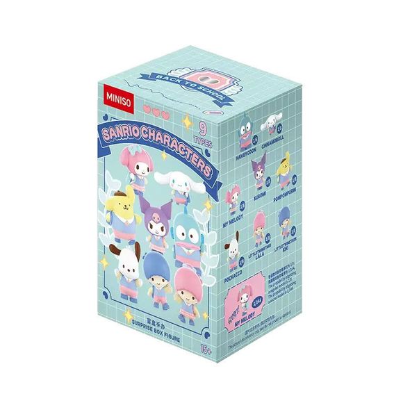 Product Size: Approximately 2-3" tall

Regular Style / 8 Styles in Total
- Hangyodon - 1/8 chance
- Cinnamoroll - 1/8 chance
- My Melody - 1/8 chance
- Kuromi - 1/8 chance
- Pompompurin - 1/8 chance
- Pochacco - 1/8 chance
- LittleTwinStars Lala - 1/8 chance
- LittleTwinStars Kiki - 1/8 chance

【Hidden Version/Total 1 Version】
- My Melody
Hidden Version Chance: 1/144