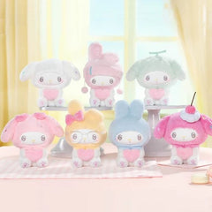 TOP TOY Sanrio My Melody 50th Anniversary Milk Candy Series Plush Keychain Blind Box AUTHENTIC