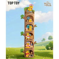 TOP TOY Disney Winnie The Pooh Hundred Acre Wood Tree House Series Figure Blind Box