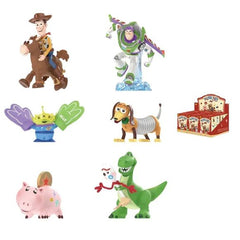 Get ready for a playful adventure with your favorite Toy Story characters! The TOP TOY Disney Pixar Toy Story Playful Party Series brings beloved friends from Andy's toy box to life in a collection of charming carnival-inspired figures featuring fun poses, colorful accessories, and memorable character moments.

Each blind box contains one randomly packed figure from the series. Collect fan favorites including Woody riding Bullseye, Buzz Lightyear in flight, Slinky Dog, Hamm, Rex with Forky, and the Little G