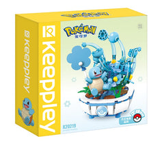 Keeppley K20219 Pokemon Squirtle Bonsai Potted Flower Building Set