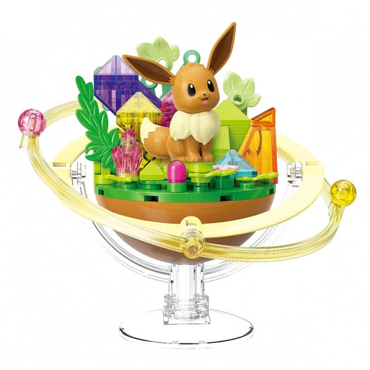 Keeppley K20266 Pokemon Eeveelution Planet Series Eevee Building Set