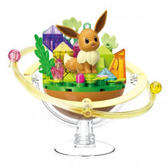 Keeppley K20266 Pokemon Eeveelution Planet Series Eevee Building Set