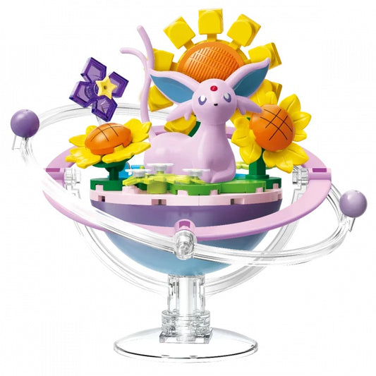 Keeppley K20269 Pokemon Eeveelution Planet Series Espeon Building Set
