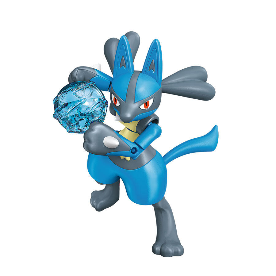 <p>Unleash the power of Aura with the <strong>Keeppley Pokemon Battle Series Wave 1 Lucario Building Set</strong>! Featuring the powerful Fighting- and Steel-type Pokemon in a dynamic combat pose, this officially licensed Pokemon building set captures Lucario's fierce determination and signature Aura abilities in a compact, collectible display.</p>

<p>Part of Keeppley's <strong>Pokemon Battle Series Wave 1</strong>, this building set recreates Lucario with its recognizable blue-and-black coloring, pointed