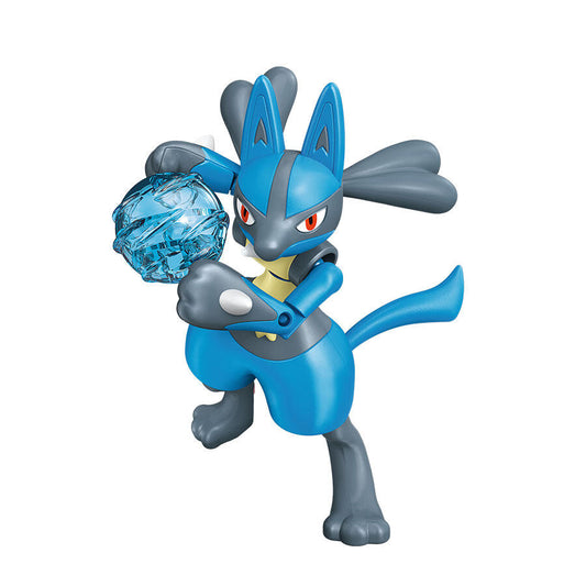 <p>Unleash the power of Aura with the <strong>Keeppley Pokemon Battle Series Wave 1 Lucario Building Set</strong>! Featuring the powerful Fighting- and Steel-type Pokemon in a dynamic combat pose, this officially licensed Pokemon building set captures Lucario's fierce determination and signature Aura abilities in a compact, collectible display.</p>

<p>Part of Keeppley's <strong>Pokemon Battle Series Wave 1</strong>, this building set recreates Lucario with its recognizable blue-and-black coloring, pointed