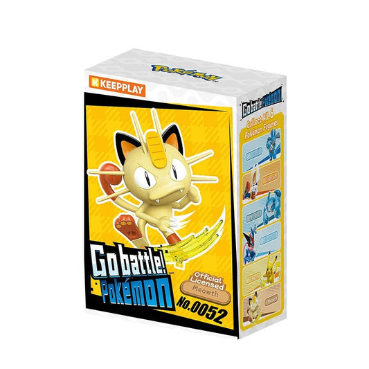 Keeppley K20247 Pokemon Battle Series Wave 1 Meowth Building Set