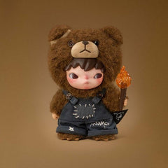 POP MART Hirono Living Wild - Fight for Joy Plush Doll AUTHENTIC