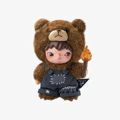 POP MART Hirono Living Wild - Fight for Joy Plush Doll AUTHENTIC