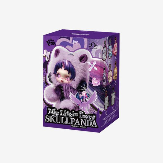 Dive into a magical mash-up of cute and cool with the SKULLPANDA × My Little Pony Series Plush Doll Pendant from POP MART! This collectible plush pendant reimagines the beloved My Little Pony characters through the artistic, dreamy lens of SKULLPANDA - blending vibrant colors, soft textures, and playful design into one must-have accessory for fans and collectors alike.

Random Design: Blind boxes are fully random and we cannot accept requests for specific items. There chances of getting the secret edition a