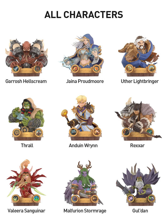 POP MART Hearthstone Legends in Tavern Series Vinyl Figure Blind Box