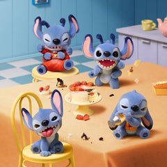 MINISO Disney Lilo & Stitch Ohana Means Family Beflockte Figur Blind Box