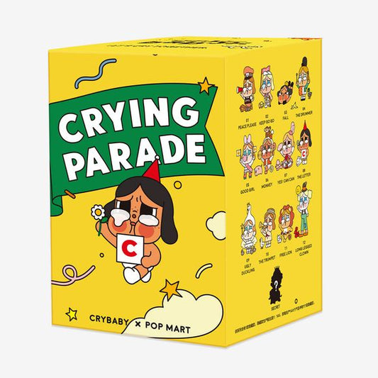 POP MART CRYBABY Crying Parade Series Vinyl Figure Blind Box. The blind box contains a random figure from a specific series. Each blind box only contains one figure. No one, including us, knows what's inside. This collection contains 12 blind box figures, one of them might be the secret edition.
Random Design: Blind boxes are fully random and we cannot accept requests for specific items. There chances of getting the secret edition are usually 1/144. When purchasing the whole set, there will be no duplicates