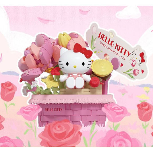 Wonder Moon x Sanrio Family Flower Secret Series Blind Box AUTHENTIC
