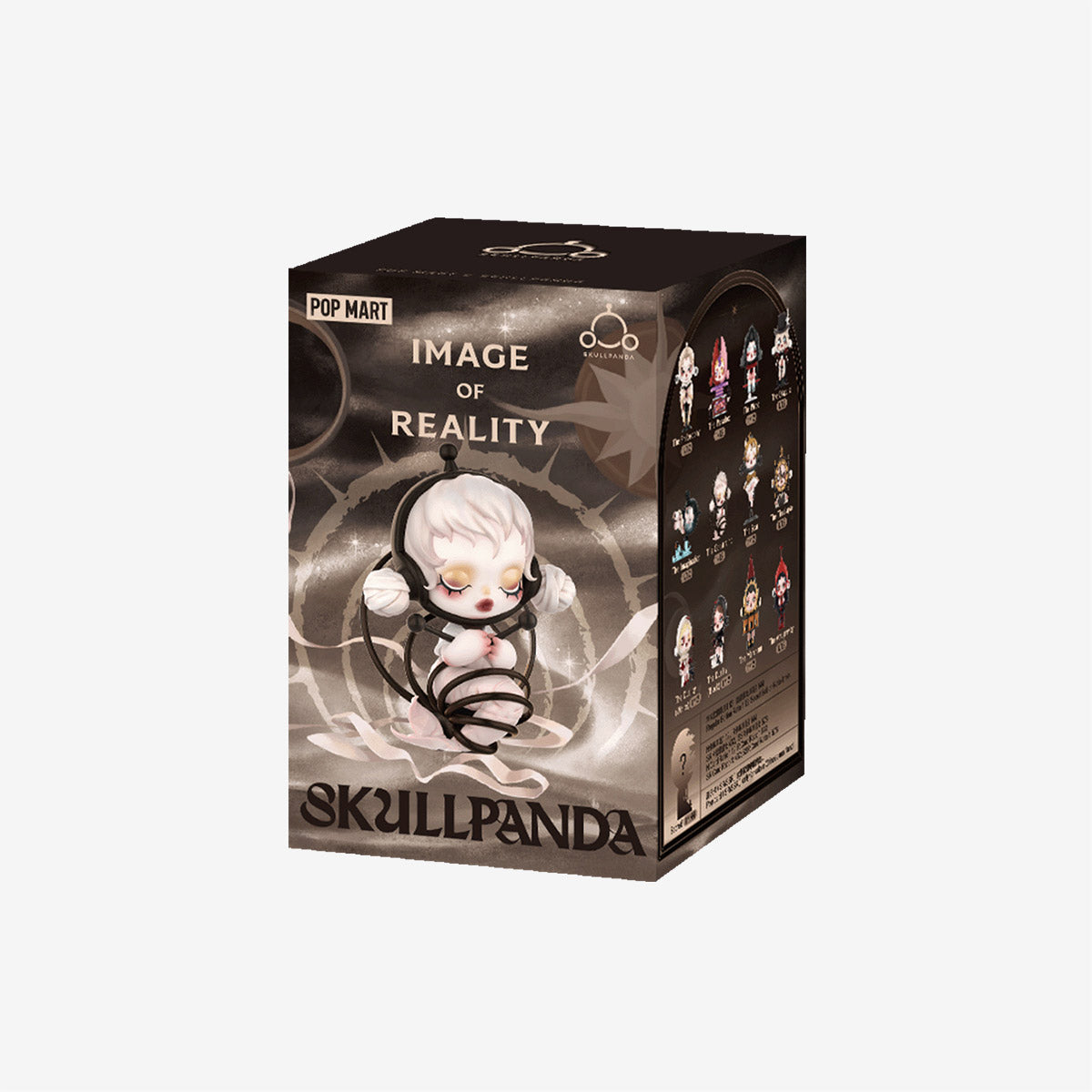 Embrace the unexpected with every unboxing. Each blind box contains one SKULLPANDA figure—from the introspective "The Onlooker" to the dual-tone "The Duality" editions—alongside a chance at the rare "Secret Edition." With sleek finishes and enigmatic designs, these mini-figures bring playful reflection and aesthetic depth to your collection.

Random Design: Blind boxes are fully random and we cannot accept requests for specific items. There chances of getting the secret edition are usually 1/144. When purch