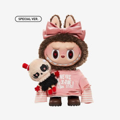 POP MART Monsters Labubu Valentine's Day Catch Me If You Like Me Plush Pink Ver.