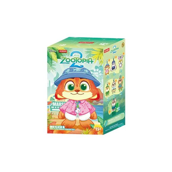 MINISO Disney Zootopia 2 Daily Life Vinyl Face Plush Pendant — Blind Box

Bring home the charm of Disney’s Zootopia 2 with this adorable MINISO vinyl plush pendant blind box series! Perfect for fans of the hit animated world and collectors alike, each mystery box hides a surprise character ready to brighten your day. This cute collectible blends classic character appeal with everyday practicality — designed as a vinyl-plush pendant you can display or take with you anywhere.

6 Styles available:
Nick Wilde
J