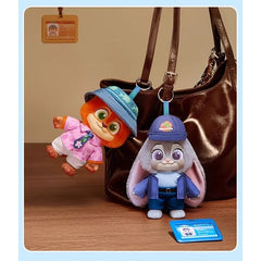 MINISO Disney Zoomania 2 Alltags-Serie Vinyl Plüsch Anhänger Blind Box ORIGINAL