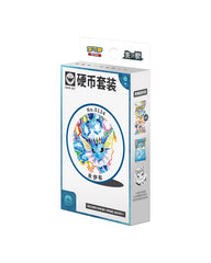 Pokémon TCG Chinese Terastal Gathering CSV9.5C Coin Set w/ Booster Pack & Promo Card – Vaporeon

Celebrate one of the most beloved Eeveelutions with the Pokémon TCG Simplified Chinese Terastal Gathering Vaporeon Coin Set! This special collector's set includes an exclusive Vaporeon promo card, a matching collectible Vaporeon coin, and a sealed Terastal Gathering (CSV9.5C) booster pack, making it a perfect addition for Pokémon collectors and players alike.

Inspired by the highly sought-after Terastal Gatheri