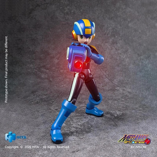 (PRE-ORDER: DEC 2027) HIYA Toys Mega Man Battle Network Exquisite Basic MegaMan.EXE Action Figure