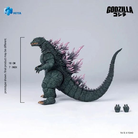 PRE-ORDER: Expected to ship in Quarter 4 of 2027.

The 24th film in the Godzilla series, Godzilla vs. Megaguirus (2000) follows humanity’s latest attempt to eliminate Godzilla once and for all. Under the “G Extermination Strategy,” the G Countermeasures Headquarters develops the Dimension Tide, a new weapon designed to generate an artificial black hole and send Godzilla into another dimension.

However, a test firing distorts space-time and awakens the ancient giant insect Meganulon in the modern world. Rap