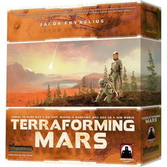 Terraforming Mars is a widely acclaimed strategy board game where players take control of competing corporations tasked with transforming the Red Planet into a habitable world. Each corporation begins with unique strengths that shape early decisions, and as the game progresses players invest in hundreds of project cards that modify production, create new infrastructures, or directly impact the global parameters of Mars. Temperature, oxygen, and ocean coverage must all rise for the planet to become livable,