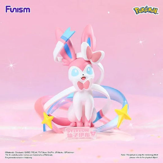 Funism Twinkmont Pokemon Sylveon Prime Figure Mini PVC Statue