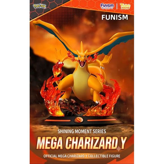 Funism Pokemon Twinkmont Shining Moment Series Mega Charizard Y Figure PVC Statue