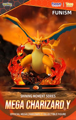 Funism Pokemon Twinkmont Shining Moment Series Mega Charizard Y Figure PVC Statue