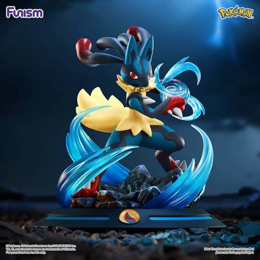 Funism Pokemon Twinkmont Shining Moment Series Mega Lucario Figure PVC Statue