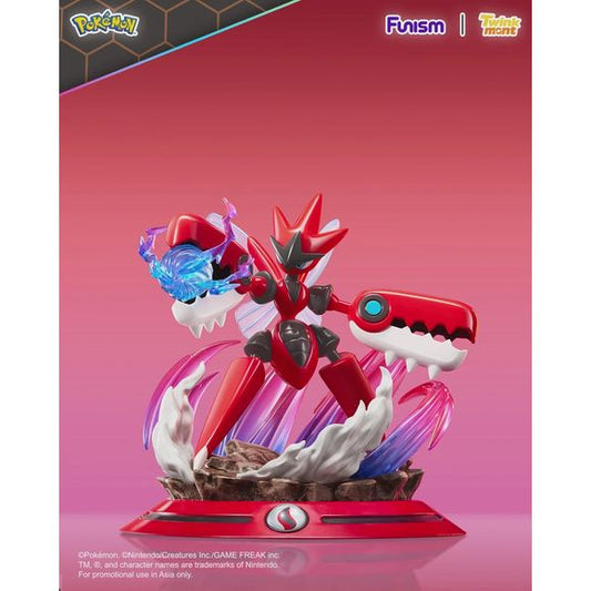 Funism Pokemon Twinkmont Shining Moment Series Mega Scizor Figure PVC Statue