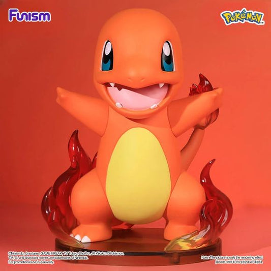 Figura de PVC Funism Pokémon Charmander Prime Estatua de 7 pulgadas