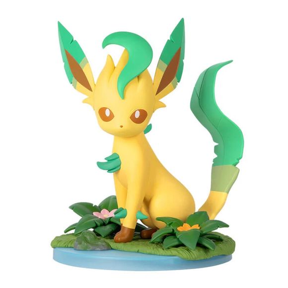 Bring the calm beauty of nature to your collection with the Leafeon Prime Figure from Funism. Inspired by the Grass-type Eeveelution, this premium figure captures Leafeon in a serene, nature-themed pose—surrounded by lush greenery and delicate floral elements.

Add to your Pokemon collection with these adorable figures from Funism! This Pokemon Prime Figure stands just over 7 inches tall and features a base with character specific effects molded in.  Approximately 17cm (7.08 inches) tall.