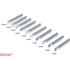 DSPIAE HC-08 Tungsten Steel Panel Line Scriber Hook Broach 1 mm Chisel 1.0mm