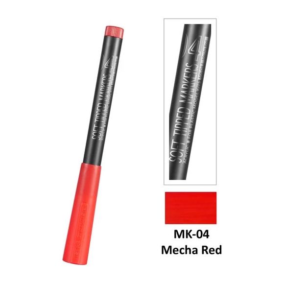 DSPIAE 04 Acrylic Mecha Red Soft Tipped Marker | Galactic Toys & Collectibles