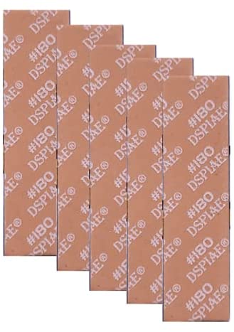 This DSPIAE Sanding Sponge is able to be cut into desired sizes for sanding.  Please do not tear the sponge as it will affect the ability to sand evenly.  Includes 5pcs, each piece is 72mm x 20mm x 2mm and is perfect for model building.