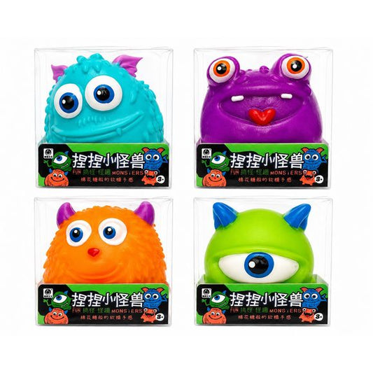 Enjoy endless squishy fun with these Monster Squishy Stress Toys! Featuring cute cartoon monster designs and soft squeezable textures, these sensory toys are perfect for collecting, fidgeting, and stress relief.

1 random style per purchase.