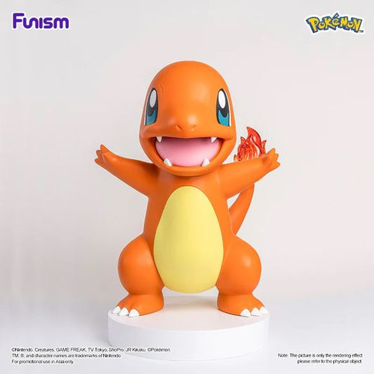 Funism Pokemon Charmander Home Collection Life Size 18-inch PVC Figure Statue