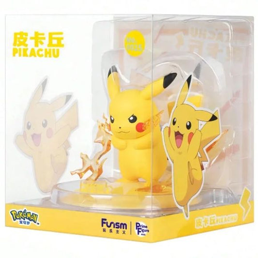 The Prime Figure Mini series by Funism brings your favorite Pokémon to life in a compact and collectible size. Each figure is crafted with attention to detail, offering a high-quality finish that stands out on any shelf or desk.

Packaged in a custom-designed window box, these figures are ready to display straight out of the package - no unboxing required. Perfect for collectors and fans looking to add a touch of Pokémon charm to their collection. Approximately 9cm (4 inches) tall.