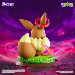 Funism Pokemon Twinkmont Shining Moment Series Gigantamax Eevee Figure PVC Statue