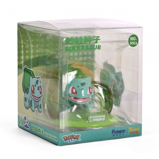 The Prime Figure Mini series by Funism brings your favorite Pokémon to life in a compact and collectible size. Each figure is crafted with attention to detail, offering a high-quality finish that stands out on any shelf or desk.

Packaged in a custom-designed window box, these figures are ready to display straight out of the package - no unboxing required. Perfect for collectors and fans looking to add a touch of Pokémon charm to their collection. Approximately 7cm (3 inches) tall.