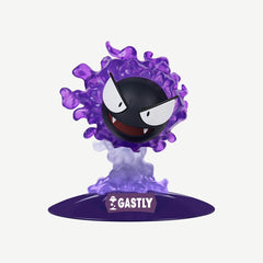 Haunt your collection with the mischievous Funism Twinkmont Pokémon Gastly Prime Figure! This premium mini PVC statue brings the classic Ghost/Poison-type Pokémon to life with a striking translucent purple aura that recreates Gastly's signature ghostly gas. Standing approximately 4.25 inches tall, the figure features vibrant colors, a highly detailed sculpt, and a dynamic display base that perfectly captures Gastly's eerie yet playful personality.

Part of Funism's popular Twinkmont Prime Series, this offic