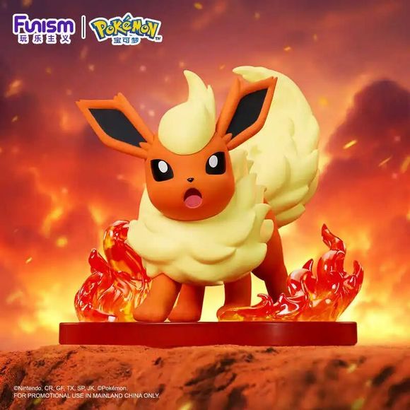 The Prime Figure series by Funism brings your favorite Pokémon to life in a compact and collectible size. Each figure is crafted with attention to detail, offering a high-quality finish that stands out on any shelf or desk.

Packaged in a custom-designed window box, these figures are ready to display straight out of the package - no unboxing required. Perfect for collectors and fans looking to add a touch of Pokémon charm to their collection. Approximately 14cm (5.5 inches) tall.