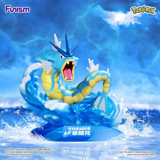 Funism Twinkmont Pokémon Gyarados Prime Figura Mini Estatua de PVC